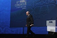 FUSSBALL INTERNATIONAL:   61. FIFA  Kongress in Zuerich 2011 FIFA Praesident  Blatter (SUI)