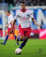 Fussball: 1. Bundesliga Saison 2010/2011: Hamburg, CHOUPO-MOTING Einzelaktion
