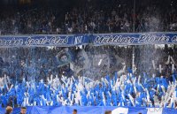 Fussball, 1. Bundesliga  Saison 2014/2015 Relegation: Karlsruher SC - Hamburger SV