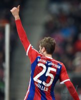 Fussball 1. Bundesliga Saison 14/15: Thomas Mueller (FC Bayern Muenchen)