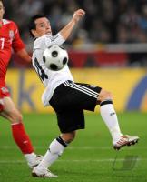 Fussball WM-Qualifikation: Deutschland, TROCHOWSKI Einzelaktion
