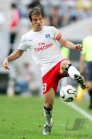 Fussball 1. Bundesliga: Hamburger SV, VAN DER VAART Einzelaktion