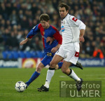 FUSSBALL CHL   FC Basel - Juve  Spielszene