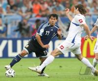 Fussball WM 2006: Argentinien - Serbien/Montenegro