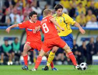 FUSSBALL EURO 2008: Russland - Schweden