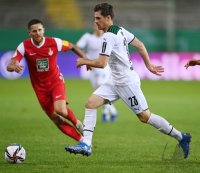 Fussball DFB Pokal 1. Runde 21/22: 1. FC Kaiserslautern - Borussia Moenchengladbach