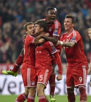 Fussball International CHL Saison 13/14: FC Bayern Muenchen -  Manchester United FC