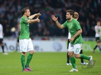 Fussball 1. Bundesliga  Saison 11/12:  SV Werder Bremen - Borussia Moenchengladbach