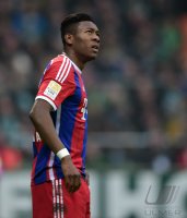 Fussball, 1. Bundesliga  Saison 2014/2015: SV Werder Bremen - FC Bayern Muenchen