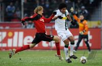 FUSSBALL, 1. BUNDESLIGA, 17. Spieltag: Leverkusen - Moenchengladbach