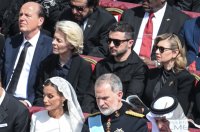 Rom, Vatikan 18.05.2025  
Papst Leo XIV. auf dem Weg zur Amtseinfuehrung
