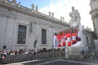 Papstwahl / Konklave: Papstwahl / Konklave beginnt mit dem Einzug 133. Kardinaele in die Sixtinischen Kapelle
