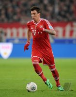 Fussball  1. Bundesliga  13/14: Mario Mandzukic (FC Bayern Muenchen)