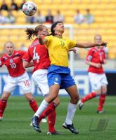 Fussball Frauen FIFA U 17  WM  2008  Brasilien - England