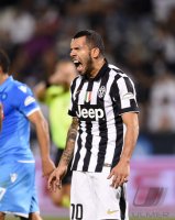 Fussball Supercoppa Italia Finale 2014 in Doha: Carlos Tevez (Juventus Turin)