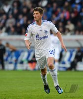 FUSSBALL 1. Bundesliga  Saison 2011/2012: Klaas Jan Huntelaar (FC Schalke 04)