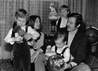 Fussball Homestory Beckenbauer Weihnachten 1970