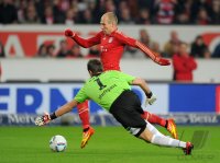 Fussball 1. Bundesliga : VfB Stuttgart - FC Bayern Muenchen