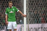 Fussball, 1. Bundesliga  Saison 2014/2015: SV Werder Bremen - VfL Wolfsburg
