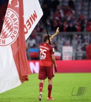 Fussball 1. Bundesliga Saison 21/22: FC Bayern Muenchen -  Hertha BSC Berlin