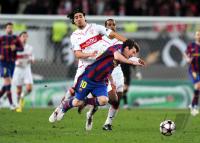 FUSSBALL  International CHL 09/10 : VfB Stuttgart -  FC Barcelona
