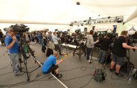 FUSSBALL INTERNATIONAL EURO 2012:  Pressekonferenz der Deutschen Nationalmannschaft in Danzig