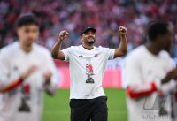 FC Bayern Muenchen wird Meister, Fussball 1. Bundesliga  Saison  2025/2026  30. Spieltag