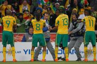 FUSSBALL WM 2010, Eroeffnungsspiel VORRUNDE:  Suedafrika - Mexiko