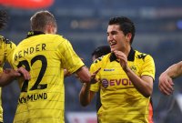 Fussball 1. Bundesliga : Sven Bender, Nuri Sahin (v. li., Borussia Dortmund)