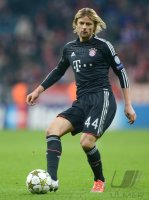 Fussball CHL&Atilde; Saison 12/13:  Anatoliy Tymoshchuk , Anatoli Timoschtschuk (FC Bayern Muenchen)