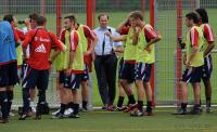 Fussball 1. Bundesliga: Training beim FC Bayern Muenchen