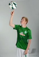 Fussball 1. Bundesliga, Saison 2012/2013, Werder Bremen: Kevin de Bruyne exklusiven Pressefoto ULMER Fotoshooting