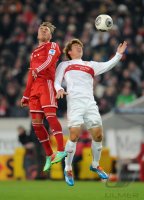 Fussball  1. Bundesliga  13/14: VfB Stuttgart - FC Bayern Muenchen