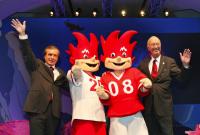 FUSSBALL EM 2008, Maskottchen Trix und Flix