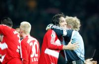 Fussball DFB Pokalfinale 2008: Borussia Dortmund - FC Bayern Muenchen