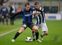 FUSSBALL SERIE A 2012/2013: Inter Mailand - Juventus Turin