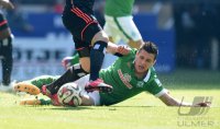 Fussball, 1. Bundesliga  Saison 2014/2015: SV Werder Bremen - Hamburger SV