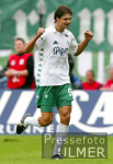 Fussball Bundesliga: Bremen - Leverkusen, jubel Charisteas