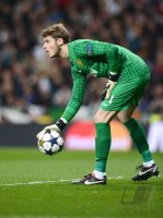 FUSSBALL INTERNATIONAL CHL ACHTELFINALE 12/13:  Torwart David De Gea (Manchester United FC)