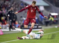 Fussball 1. Bundesliga Saison 21/22: FC Bayern Muenchen - Union Berlin