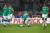 Fussball 1. Bundesliga: Bremen - Wolfsburg