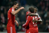 Fussball, 1. Bundesliga  Saison 2013/2014: SV Werder Bremen - FC Bayern Muenchen