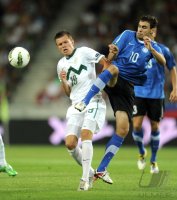 Fussball International  EM Qualifikation:  Slowenien - Estland