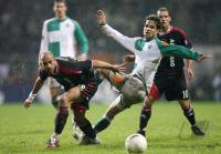 Fussball UEFA Pokal: Bremen - Ajax