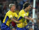 Fussball INTERNATIONAL  EURO 2004  Italien - Schweden im Stadion Dragao in Porto