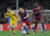 Fussball CHL  Saison 2010/2011:  FC Barcelona - Arsenal London