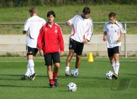 Fussball, Training der deutschen Nationalmannschaft
