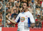 FUSSBALL  1. Bundesliga SC Freiburg-Rostock JUBEL Hansa