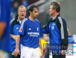 Fussball 1. Bundesliga: Schalke - Frankfurt, HEYNCKES