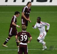 Fussball Champions League  Bayern Muenchen  - Mailand